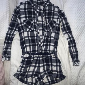 Flannel romper